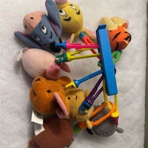 Colorful Plush Animal Toy Set